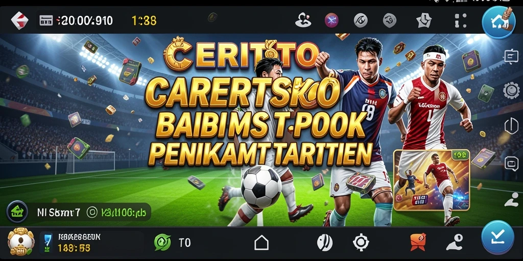 Tampilan antarmuka CERITOTO dengan fitur taruhan langsung.