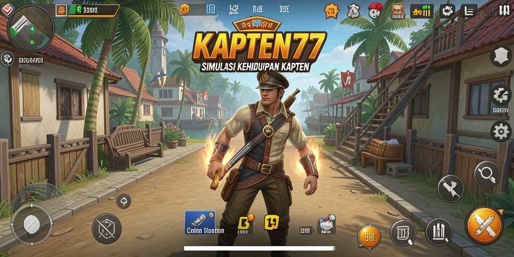 Gameplay KAPTEN77 yang mendebarkan dan interaktif.