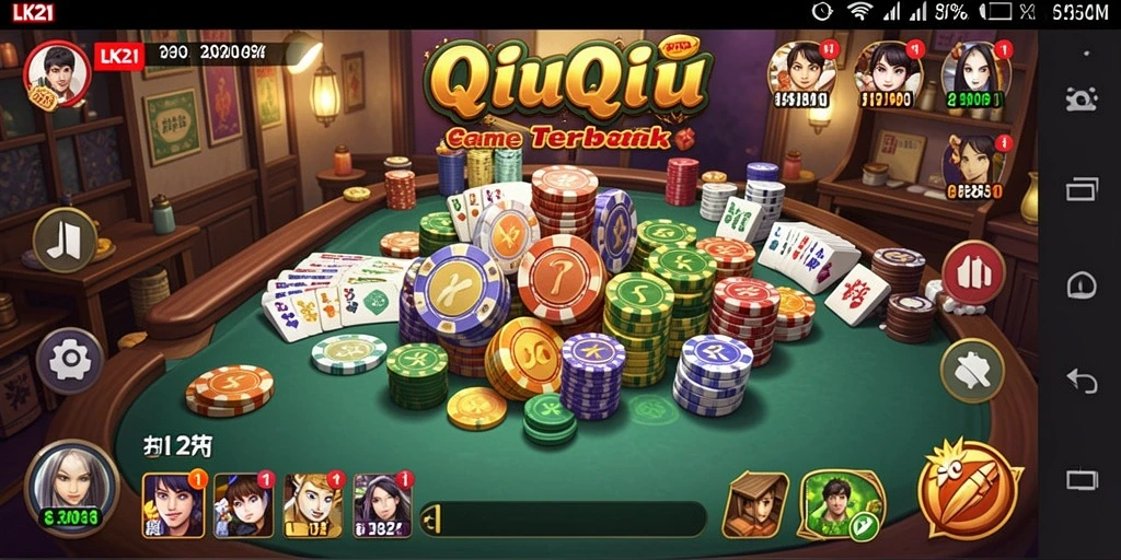 Gameplay LK21 yang menarik dan penuh strategi QiuQiu.