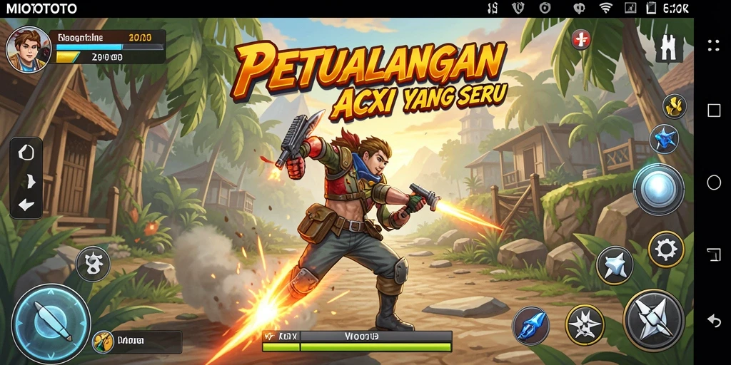 Gameplay MIOTOTO yang dinamis dan mengasyikkan.