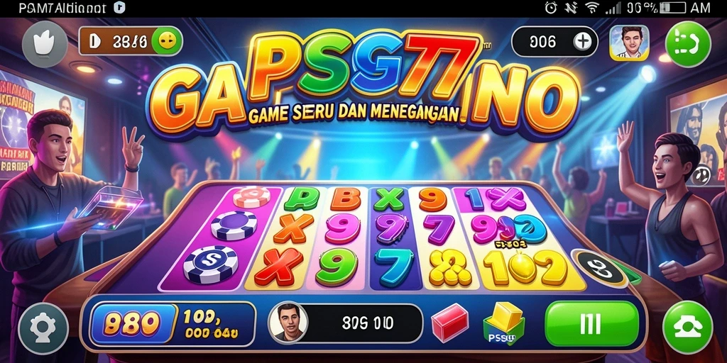 Tampilan gameplay seru dari PSG77 yang penuh aksi Bingo.