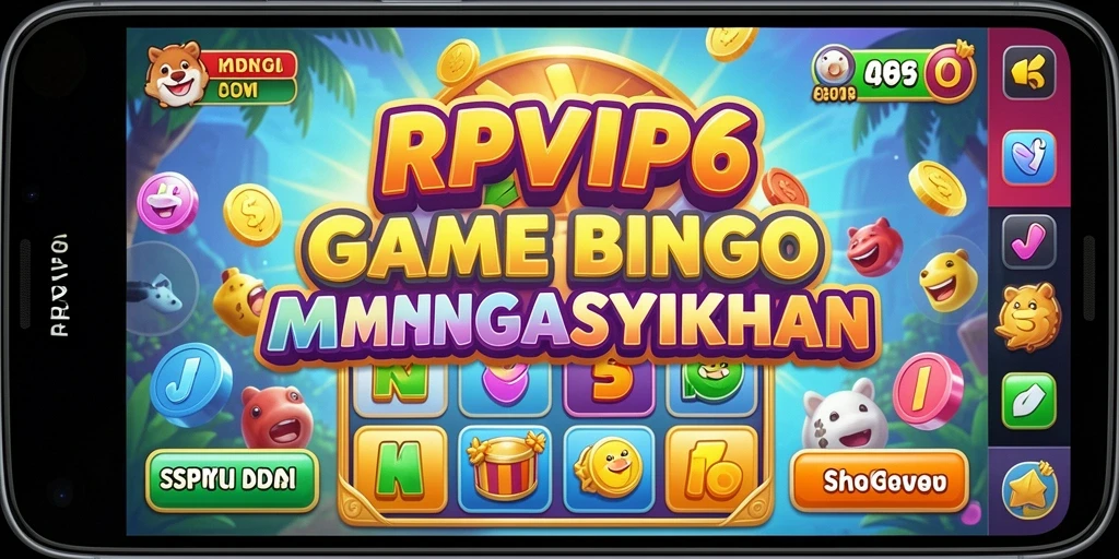Tampilan gameplay Bingo yang menantang dan menarik di RPVIP6.