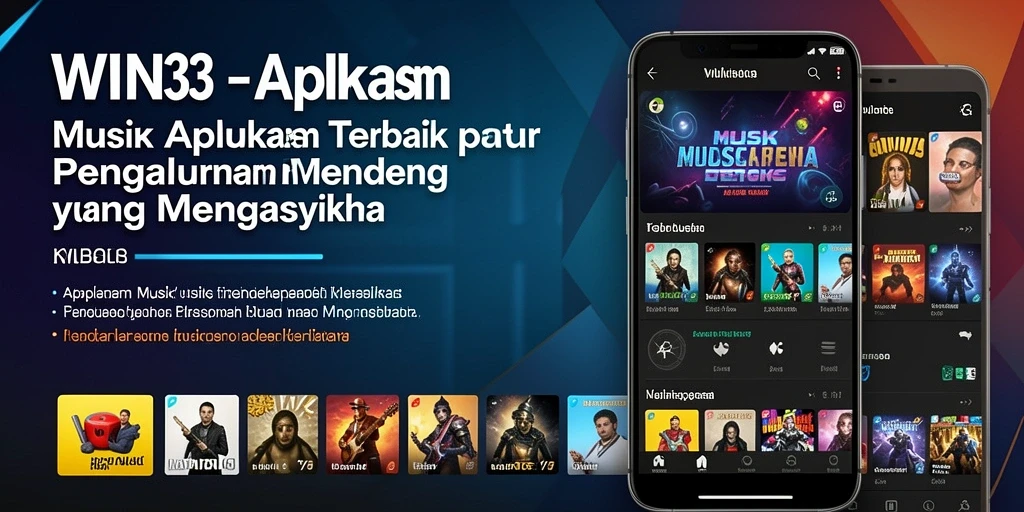 Tampilan menarik dari gameplay WIN33 menampilkan pengalaman musik yang seru.